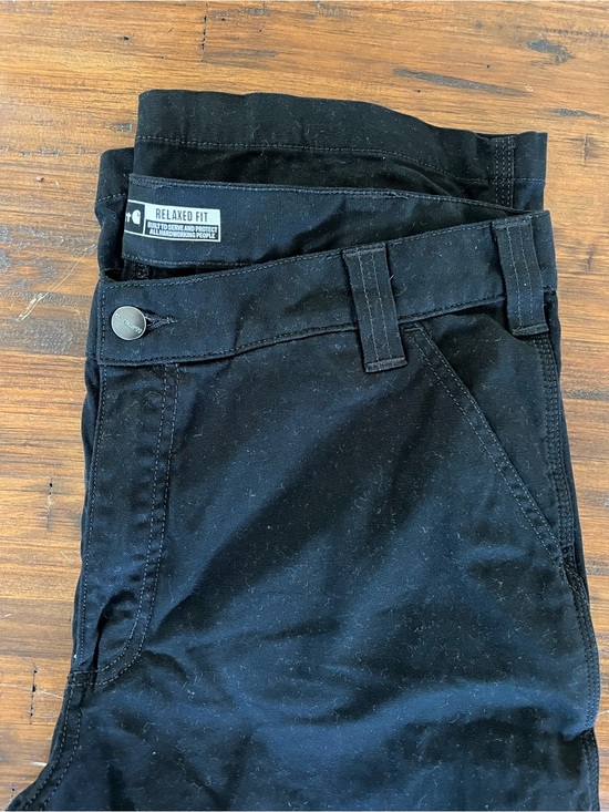 Carhartt Other - Carhartt Black Relaxed Fit Work Pants